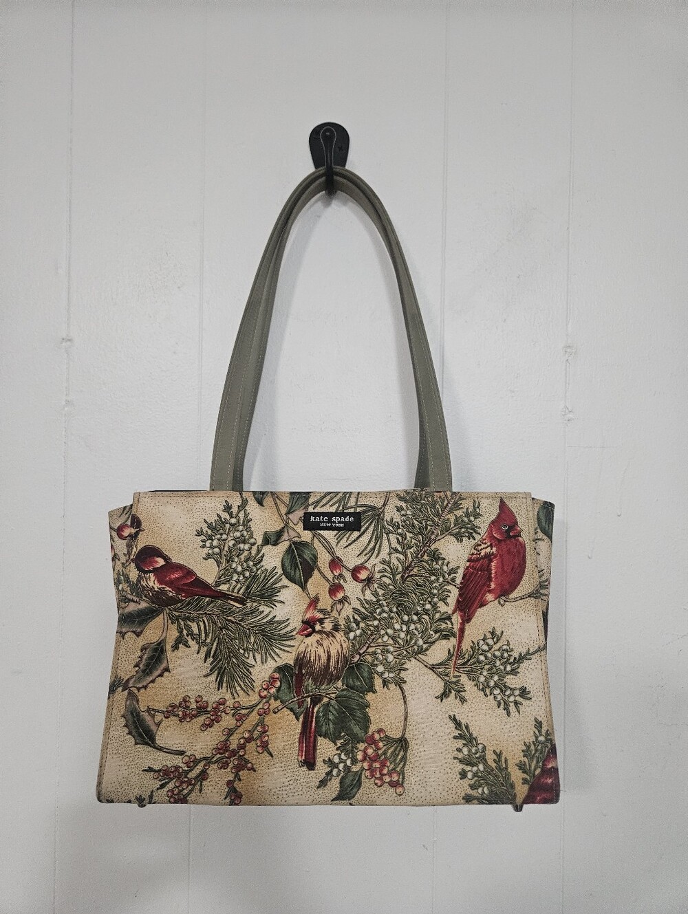 Vintage Kate Spade Cardinal Print - Picture 1 of 9